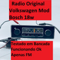 Radio Original Volkswagen Fusca Brasília Sp2 Variante Fm